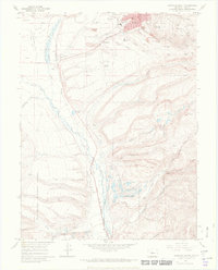 preview thumbnail of historical topo map of Lake County, CO in 1969