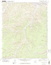 preview thumbnail of historical topo map of Las Animas County, CO in 1971