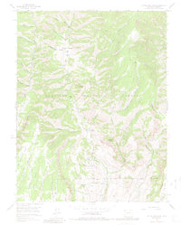 Download a high-resolution, GPS-compatible USGS topo map for Little Soap Park, CO (1980 edition)