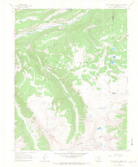 Download a high-resolution, GPS-compatible USGS topo map for Little Squaw Creek, CO (1967 edition)