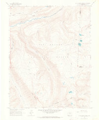 Download a high-resolution, GPS-compatible USGS topo map for Little Squaw Creek, CO (1967 edition)