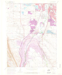 Download a high-resolution, GPS-compatible USGS topo map for Littleton, CO (1973 edition)