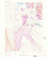 Download a high-resolution, GPS-compatible USGS topo map for Littleton, CO (1973 edition)
