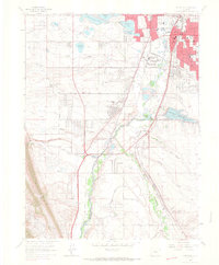 Download a high-resolution, GPS-compatible USGS topo map for Littleton, CO (1967 edition)