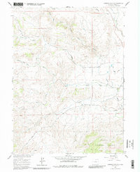 Download a high-resolution, GPS-compatible USGS topo map for Livermore Mountain, CO (1980 edition)