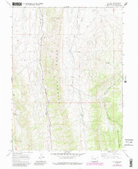 Download a high-resolution, GPS-compatible USGS topo map for Lo 7 Hill, CO (1988 edition)