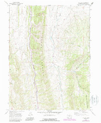Download a high-resolution, GPS-compatible USGS topo map for Lo 7 Hill, CO (1988 edition)