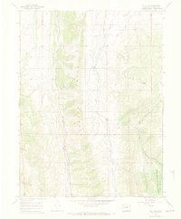 Download a high-resolution, GPS-compatible USGS topo map for Lo 7 Hill, CO (1969 edition)