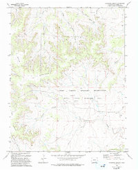 Download a high-resolution, GPS-compatible USGS topo map for Lockwood Arroyo, CO (1993 edition)