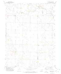preview thumbnail of historical topo map of Washington County, CO in 1972