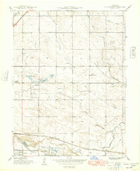 preview thumbnail of historical topo map of Adams County, CO in 1972