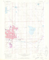 Download a high-resolution, GPS-compatible USGS topo map for Longmont, CO (1973 edition)
