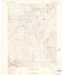 Download a high-resolution, GPS-compatible USGS topo map for Longs Peak, CO (1961 edition)