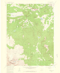 Download a high-resolution, GPS-compatible USGS topo map for Longs Peak, CO (1959 edition)
