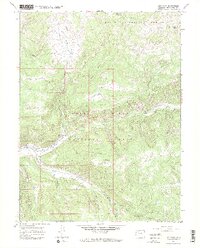 1966 Map of Lost Park, 1969 Print