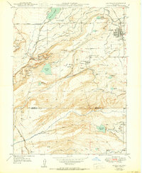 Download a high-resolution, GPS-compatible USGS topo map for Louisville, CO (1950 edition)