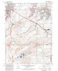 Download a high-resolution, GPS-compatible USGS topo map for Louisville, CO (1994 edition)