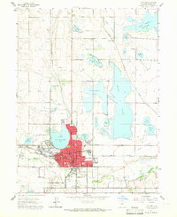 preview thumbnail of historical topo map of Loveland, CO in 1960