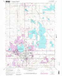 Download a high-resolution, GPS-compatible USGS topo map for Loveland, CO (1984 edition)
