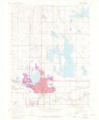 preview thumbnail of historical topo map of Loveland, CO in 1962