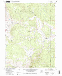 preview thumbnail of historical topo map of Routt County, CO in 1980