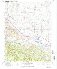 Download a high-resolution, GPS-compatible USGS topo map for Mack, CO (1975 edition)