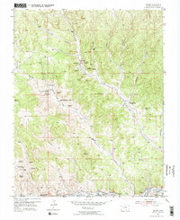 preview thumbnail of historical topo map of Las Animas County, CO in 1951