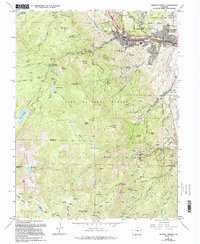 Download a high-resolution, GPS-compatible USGS topo map for Manitou Springs, CO (1994 edition)