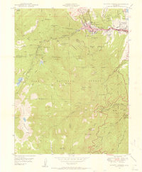 Download a high-resolution, GPS-compatible USGS topo map for Manitou Springs, CO (1956 edition)