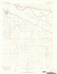 Download a high-resolution, GPS-compatible USGS topo map for Manzanola, CO (1956 edition)