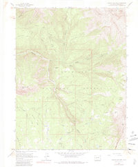 Download a high-resolution, GPS-compatible USGS topo map for Marcellina Mountain, CO (1980 edition)
