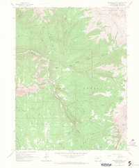 Download a high-resolution, GPS-compatible USGS topo map for Marcellina Mountain, CO (1968 edition)