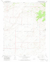 Download a high-resolution, GPS-compatible USGS topo map for Mariano Wash West, CO (1979 edition)