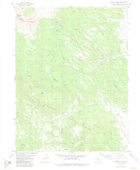 Download a high-resolution, GPS-compatible USGS topo map for Marmot Peak, CO (1983 edition)