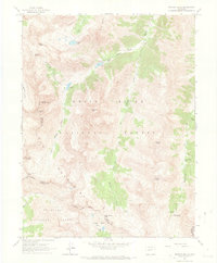Download a high-resolution, GPS-compatible USGS topo map for Maroon Bells, CO (1972 edition)