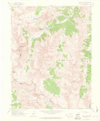 preview thumbnail of historical topo map of Pitkin County, CO in 1960