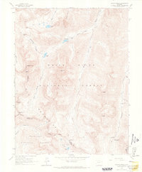 Download a high-resolution, GPS-compatible USGS topo map for Maroon Bells, CO (1966 edition)