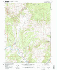 Download a high-resolution, GPS-compatible USGS topo map for Mc Coy, CO (1991 edition)