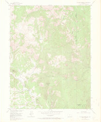 Download a high-resolution, GPS-compatible USGS topo map for Mc Curdy Mountain, CO (1970 edition)
