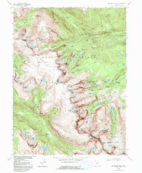 Download a high-resolution, GPS-compatible USGS topo map for Mc Henrys Peak, CO (1992 edition)