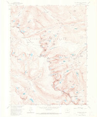 preview thumbnail of historical topo map of Larimer County, CO in 1957