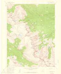 Download a high-resolution, GPS-compatible USGS topo map for Mc Henrys Peak, CO (1959 edition)