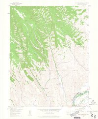 Download a high-resolution, GPS-compatible USGS topo map for Mc Intosh Mountain, CO (1963 edition)