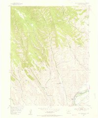 Download a high-resolution, GPS-compatible USGS topo map for Mc Intosh Mountain, CO (1955 edition)