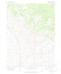 Download a high-resolution, GPS-compatible USGS topo map for Mc Inturf Mesa, CO (1974 edition)