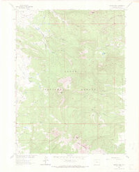 Download a high-resolution, GPS-compatible USGS topo map for Meaden Peak, CO (1972 edition)