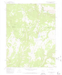 Download a high-resolution, GPS-compatible USGS topo map for Meadow Creek Lake, CO (1969 edition)