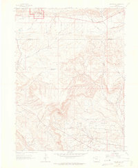 Download a high-resolution, GPS-compatible USGS topo map for Mellen Hill, CO (1965 edition)