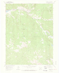 Download a high-resolution, GPS-compatible USGS topo map for Meredith, CO (1973 edition)