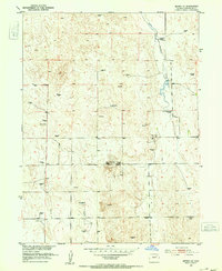 1951 Map of Washington County, CO, 1953 Print